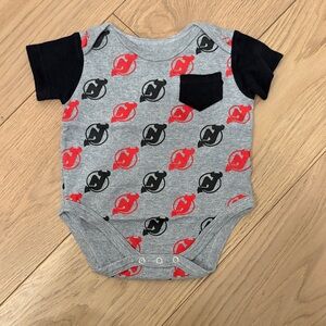 New Jersey Devils baby onesie - size 6-9 months